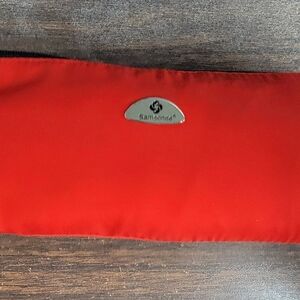 NWOT- Samsonite Red Travel Umbrella With Case